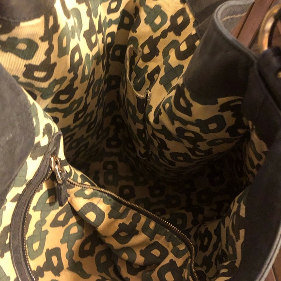 Gucci black leather vintage handbag - Picture 4 of 8